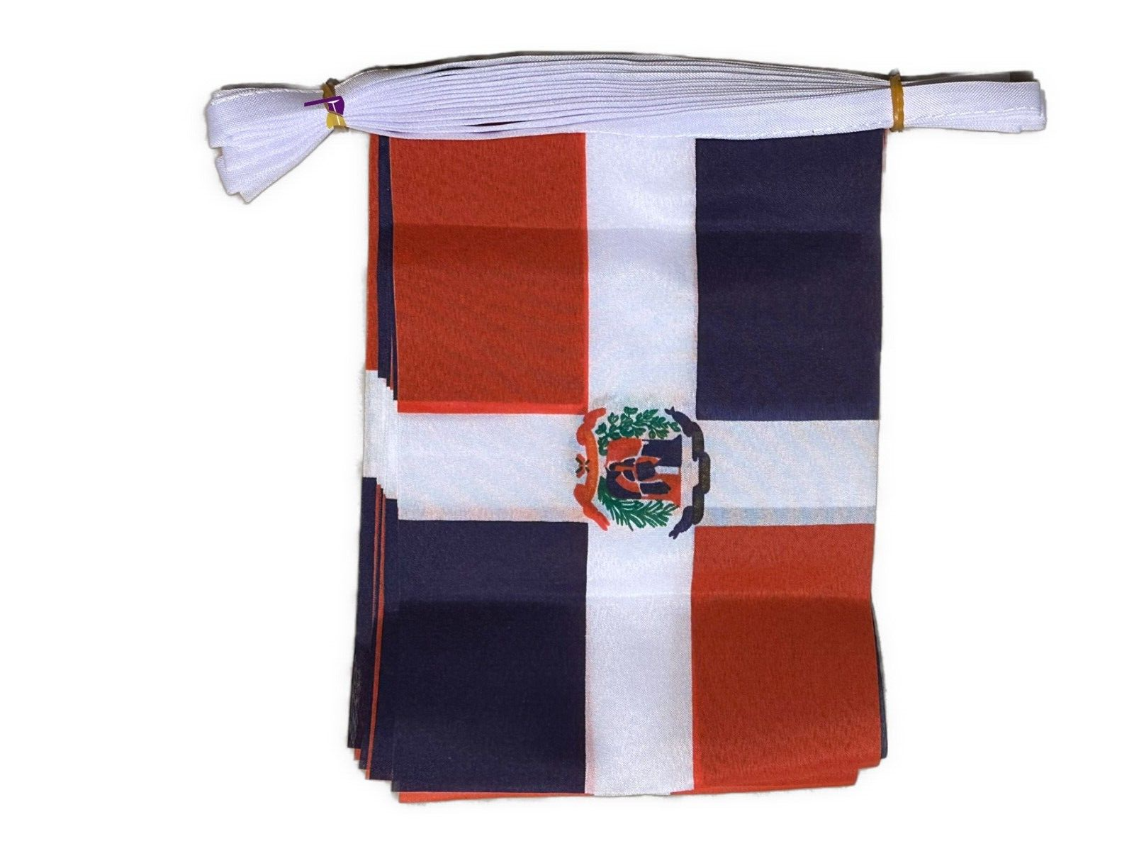 Dominican Republic National Flags 9 Metre Length (30ft) of Bunting ...