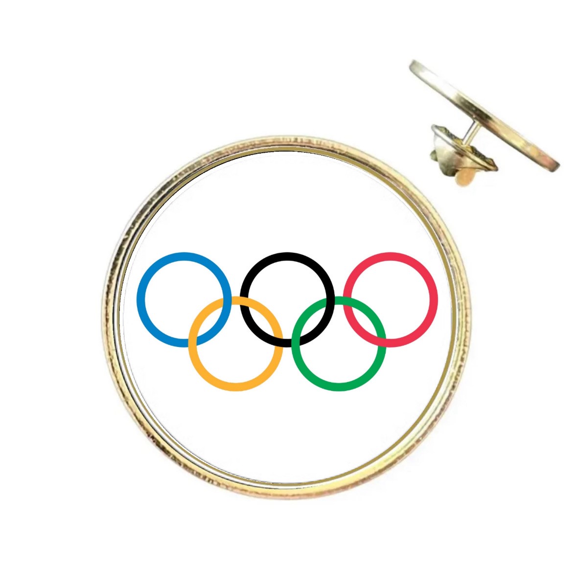 Runner Up (A) 26mm Metal Lapel Domed Pin Badge